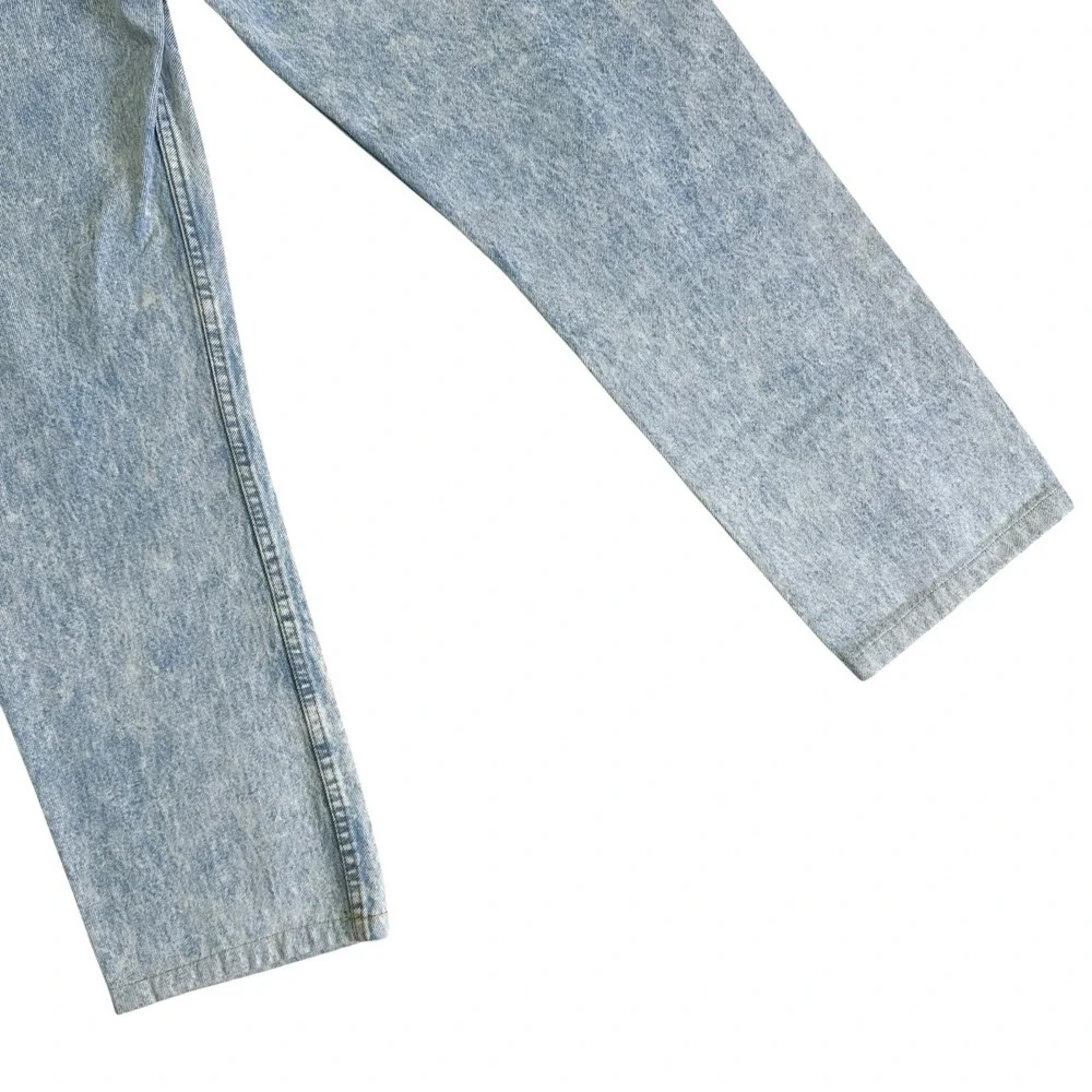 Vtg 80s Levis 501 Jeans Made USA Men 33x30 (Fits 32x28) Acid Wash Hair Band Rock